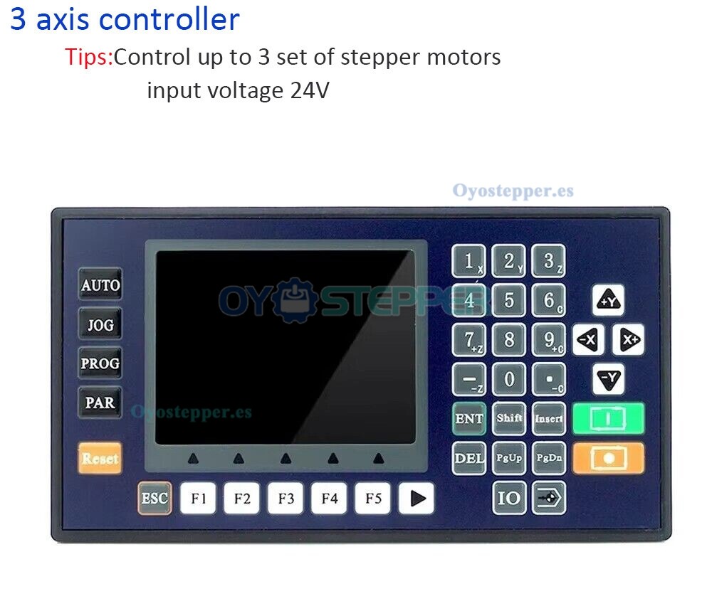 Controlador CNC Programable para Motores Servo/Paso a Paso 2/3/4 Ejes Panel de Control de Velocidad